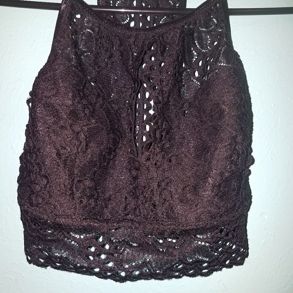 Black bralette